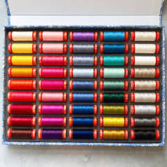 Aurifil x Liberty 50wt Cotton 45 Small Spools # LL50EB45- Aurifil Threads