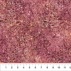 FLORA BATIK MOCHA ROSE 83632-29 BANYAN  BATIKS