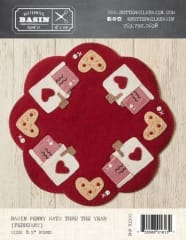 Basin Penny Mats Thru the Year - February from Buttermilk Basin features Valentines.