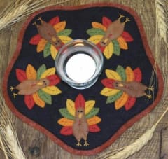 Little Stitches: Thanksgiving Turkeys from Bareroots