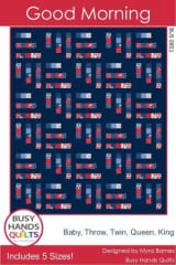 GOOD MORNING   Quilt Pattern by Busy Hand