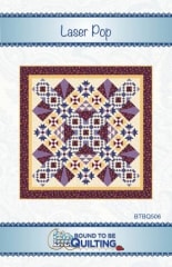 LASER POP Quilt Pattern by Bound to be Quilting