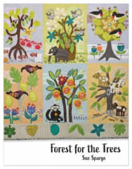 Forest For the Trees  Wool Quilt  Pattern Book by Sue Spargo