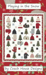 Playing in the Snow Quilt Pattern by Coach House Designs