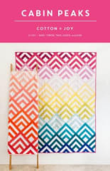 Cabin Peaks Quilt Pattern from Cotton & Joy