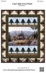 Log Quilt Panel Pattern by Castilleja Cotton