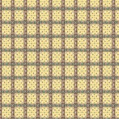 INGLENOOK The Guild Hall Plaid Yellow DV7352  by Margaret Mew
