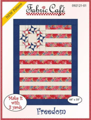 American Flag styled banner