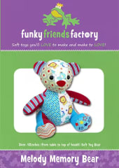 Melody Memory Stuffed Animal Pattern by Funky Friends Factory