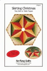 Skirting Christmas Tree Skirt Quilt Pattern