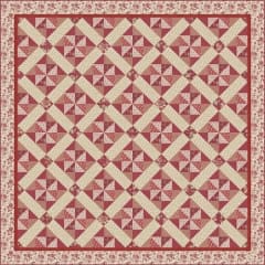 Champ de Fleurs Quilt Pattern by French General