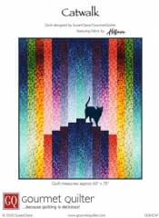 Catwalk  Quilt Pattern by Gourmet Quilter