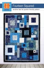 Fourteen Squared Quilt Pattern by Hunter's Design Studio