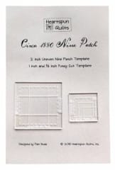 Circa 1880 Nine Patch Templates