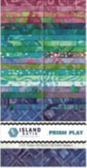 PRISM PLAY Batik Jelly Roll Strip Pack from ISLAND BATIK