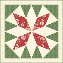 Alaskan Star Quilt Pattern by Edyta Sitar -Laundry Basket Quilts