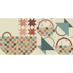 Anna Basket's Quilt Pattern No. 6-FARMERS DAUGHTER- by Edyta Sitar of Laundry Basket Quilts