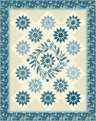 Blooming Star Quilt Pattern by Edyta Sitar of Laundry Basket Quilts