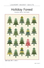 Holiday Forest Quilt Pattern by Laundry Basket Quilts
