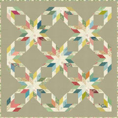 Lemoyne Star Quilt Pattern by Laundry Basket Quilts