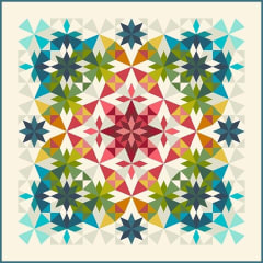 Alaska Rainbow Quilt Pattern by Edyta Sitar