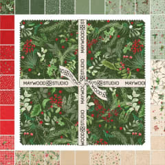 WINTER WREATHS TEN INCH SQUARE LAYER CAKE