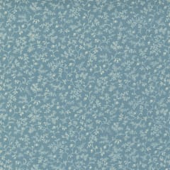 Kate's Garden Tiny Bramble Vine Fabric in Aqua Blue by Betsy Chutchian for MODA FABRICS