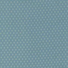 Kate's Garden Tiny Diamond Fabric in Aqua Blue  by Betsy Chutchian for MODA FABRICS