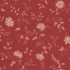 LE JARDIN ROUGE:    Le Jardin Rouge 36155-11 Rouge Dauphin  by French General for Moda Fabrics