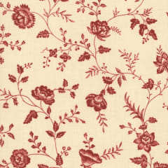 LE JARDIN ROUGE:    Le Jardin Rouge 36155-15 Pearl Dauphin  by French General for Moda Fabrics