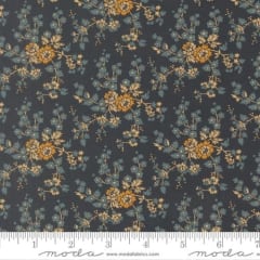MISS MOLLIE:  Tossed Bouquet Indigo 47561 15 by Betsy Chutchian for Moda