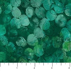 Concerto Dots Dark Green by  Deborah Edwards & Melanie Samra for Northcott Fabrics