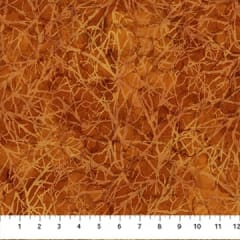 Autumn Breeze Branches Rust by  Deborah Edwards & Melanie Samra