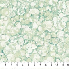 Autumn Breeze Bubbles in Teal/Green by  Deborah Edwards & Melanie Samra