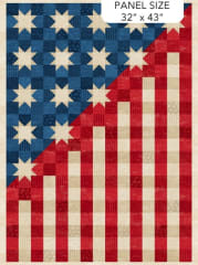 American Heartland Quilt Panel SKU# DP28730-12-Northcott Fabrics