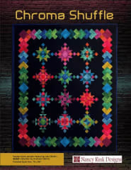 Chroma Shuffle Quilt Pattern from Nancy Rink Designs