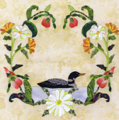 American Album Block of the Month - Minnesota Block 25 North Star State