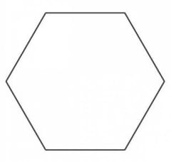 3/8 Inch Hexagon Papers - 200 Papers