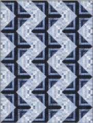 Blue Lightening Quilt Pattern by Pine Tree Country Quilts