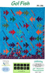 LAST ONE: Go Fish Quilt Pattern by Patch Works Studio