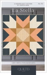 LA STELLA Quilt Pattern by QUILTD
