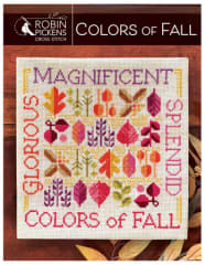 COLORS OF FALL Cross Stitch Pattern by Robin Pickens