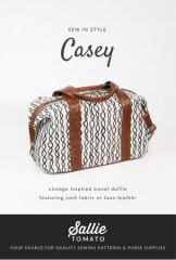 Casey Bag Pattern by Sallie Tomato