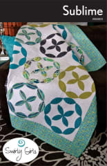 Last one Sublime Quilt Pattern by Swirly Girls
