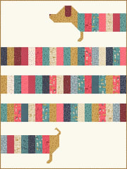 All Wrapped Up Daschund Puppy Dog Quilt Pattern