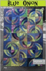 Blue Onion Quilt Pattern from Saginaw St. Quilt Co.