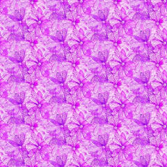 Dragonfly Illusions: Purple Floral Texture # CD3209-PURPLE  shows a lilac purple, packed floral textured design in light to medium shades in a packed, overall design.