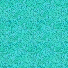 Dragonfly Illusions: Green Marble Paving Stones # CD3210-GREEN  shows a teal green overall motif said to resemble paving stones, in a packed design, with a marbled ground and irregular paving stone shapes.