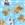 Bears Brown & White on Blue (1 Avail)