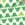 Frogs Green on White